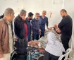 بالصور||لجنة طوارئ شمال غزة تجري جولة تفقدية للجرحى والمرضى في مستشفى المعمداني