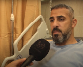 الصحفي سامي شحادة يتحدث لـ "الكوفية" عن حالته الصحية بعد إصابته بنيران الاحتلال