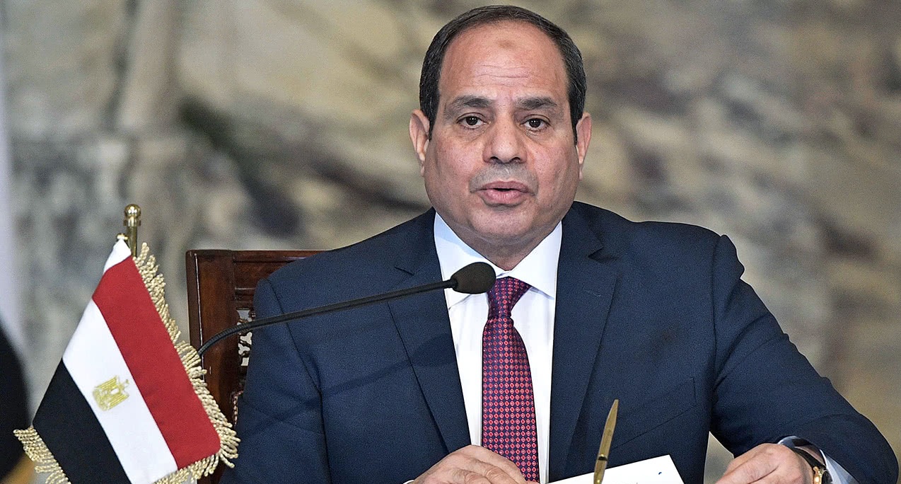 الرئيس المصري عبد الفتاح السيسي