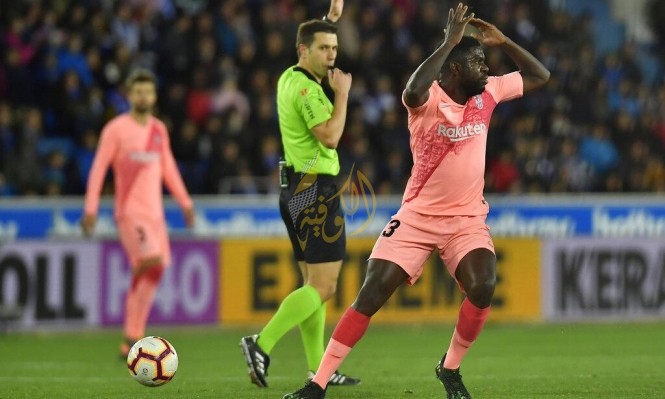 النجم الفرنسي صامويل أومتيتي