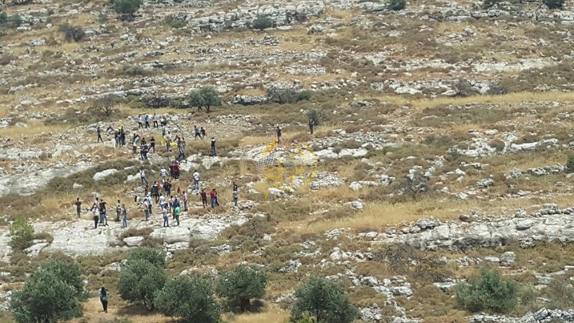 من مسيرة قرية زعموط ظهر اليوم